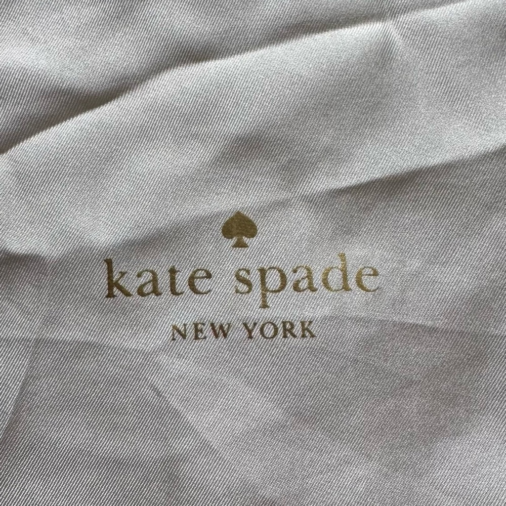 Kate Spade Mr & Mrs Silk Scarf - Picture 2 of 2